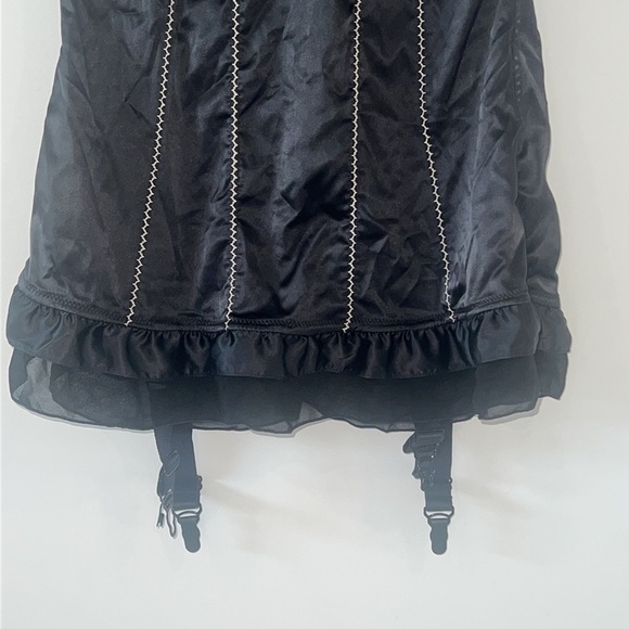 La Senza black Satin corset size Medium - Picture 4 of 12